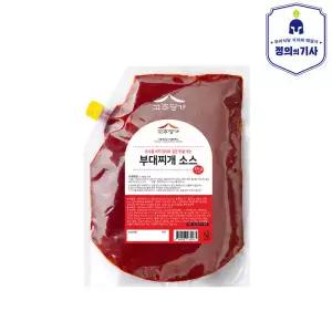 고추명가 부대찌개소스 2kg 업소용/대용량 깊고 진한 육수