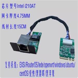 hp 호환 ProDesk 400 G3 600 800 DM 확장 이더넷 카드 포트 보드 M.2 NGFF 2230 I210AT RTL8111F i225V B3