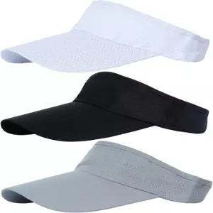 초야소 3pcs 선바이저 모자 자외선 차단 비치 골프 남성용 여름 풀 스포츠