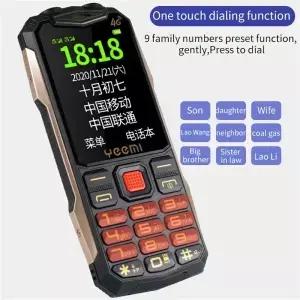 YeeMI 견고한 방수 풀 밴드 기능 휴대폰 SOS 단추 대형 라우드 스피커 LED 조명 500mAh 배터리 24 인치 K +