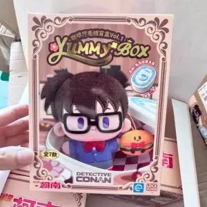 디텍티브 코난 블라인드 박스 컬렉션 캐릭터 도시락 상자 협업 펜던트 인형 팬 생일 선물