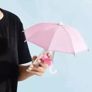 휴대폰 흡착판 미니 파라솔 우산 야외 눈부심 방지 차양 커버 차량용 햇빛 가리개