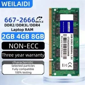 DDR2 메모리 RAM SOM 8GB 333 600 PC42400 2666mhz 2800 35V 노트북