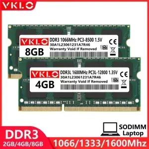 DDR3 2GB 노트북 메모리 램 PC3 5V 8500 0600 2800 35V 066 333 600 866Mhz NonECC SOM