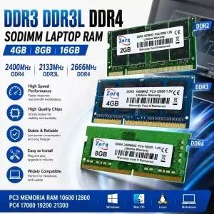 DDR3 8GB 2400 233 2666Mhz Som PC3 메모리 Ram 0600 2800 7000 9200 2300 노트북