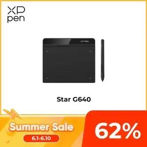 XPPen Star G640 그래픽 태블릿 버전 B OSU 게임 아트 온라인 교육 회의용 6인치 디지털 드로잉 892 레벨