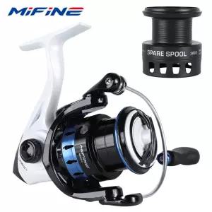 MIFINE LEGENCY 초경량 스피닝 릴 8KG 최대 드래그 크기 500 얼음 낚시 릴 5.11 예비 스풀 바닷물 민물 잉