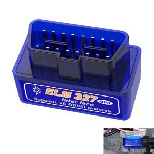요르피프 OBD2 스캐너 ELM327 V2.1 블루투스 진단 도구 안드로이드 IOS용 범용 자동차 코드 리더 실시간 차량 데이터 모니터(파란색)