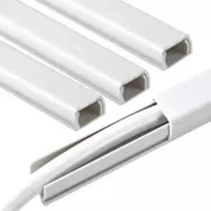 사각 전선몰딩 전선몰드 배선자재 쫄대 3P 20mm 1m 걸레받이 마감재