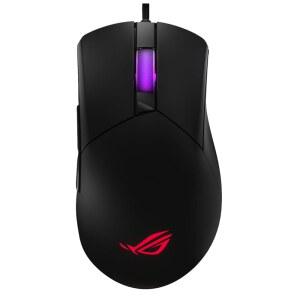 ASUS ROG GLADIUS III 코어 유선 게이밍 마우스 U2013 오른손용 인체공학적 72G 12K DPI 파라코드 푸시 핏 스위치 소켓 / 핫 스왑 가능 스위치 기어 링크 웹 기반 구성 PC MAC 지원
