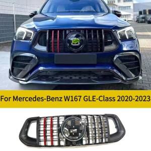 디럭스 스포츠 스타일 자동차 프론트 범퍼 그릴 레이싱 튜닝 키트, 메르세데스-벤츠 W167 GLE-Class GLE350
