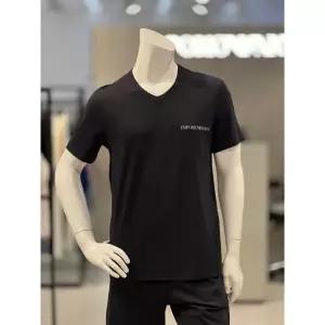 갤러리아 아르마니언더웨어[남]브이넥 스트레치 라운지 티셔츠 35010-8/61