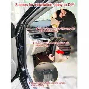 JAC A8 X8 재규어 XEL XFL E-PACE F-TYPE XF XE OBD2 USB GPS HUD 헤드업 디스플레이 윈드스크린 프로젝터