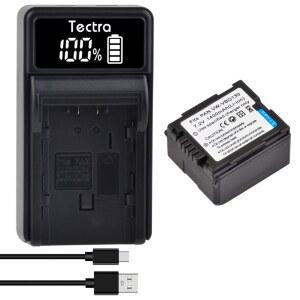 VW VBG130 배터리 LED HS200 HS100 HDC HDC 1400MAH HS9 파나소닉 HS300 SD5 HDC HDC HS250 HS20 충전기 HDC HDC HDC