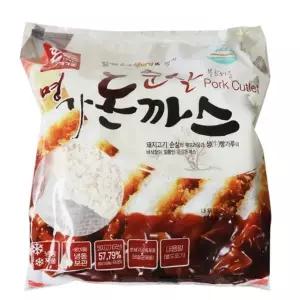 냉동식품 명가 순살돈까스 아이반찬 술안주 150g5개 등심돈까스 냉동돈까스 치킨까스 치킨텐더