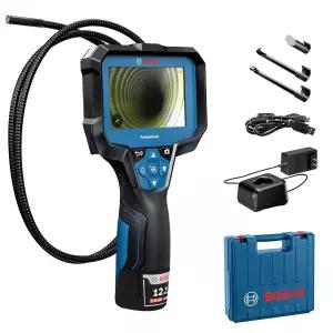 조정 가능한 LED 조명이 장착된 BOSCH GIC4-23C 전문가용 보어스코프 검사 카메라 5피트 이동식 내시경