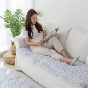 [콩심팥심]시원한 인견 소파 패드 사계절 냉감 소파 패드 2-6인용 매트