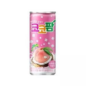 코코팜 피치핑크 복숭아 240ml 15개