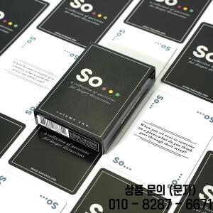 So Cards Conversation Starter   성인 및 가족을 위한 고품질 특별 스타일 질문 카드 게임 파티 레저