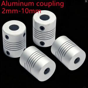1PCS D19  L25 CNC 스테퍼 모터용 알루미늄 유연한 조 샤프트 커플링 다양한 크기 2mm-10mm 직경