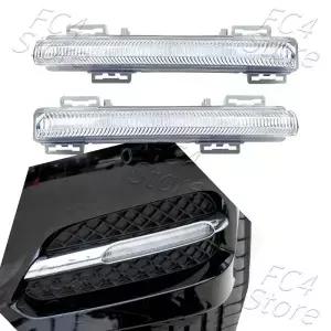 메르세데스 벤츠 E350 C350 C250 W204 W207 W212 2049068900 2049069000용 자동차 전면 LED DRL 주간