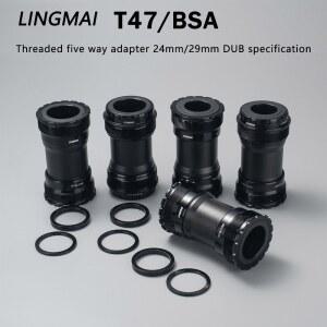 사이드스탠드패드 자전거 밑면 브래킷 세라믹 베어링 BB T47 스레드 68mm 73mm 86 5mm Bsa 산악 도로 중앙 운동 DUB