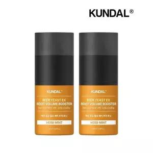 쿤달 맥주효모 EX 탈모케어 두피 토닉 허브민트 100ml x2개