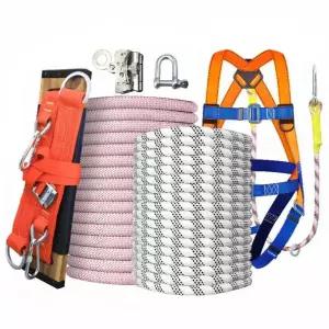 고층 낙하방지 안전 난간 낙하 벨트 나무 달비계 작업 나일론 안전로프 마모방지