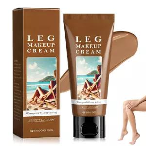 다리 메이크업 크림 바디 커버 퍼펙터 방수 땀 방지 완벽해 보이는 위한 간편한 발림 오래 지속되는
