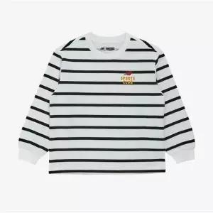 뉴발란스키즈 EXCLUSIVE스트라이프 티셔츠 NK9BGB105U(39)Ivory