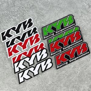 2pcss 레이싱 서스펜션 바이크 오토바이 스티커 KYB 포크 비닐 데칼