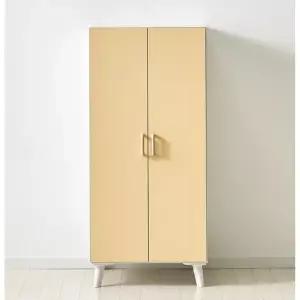 [자르파라]파스텔톤 모던 양문 행거 수납장 감성 옷장(60cm 3색)