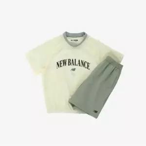 뉴발란스키즈 EXCLUSIVE우븐 스트레치 세트 NK9YGB208U(49)Khaki