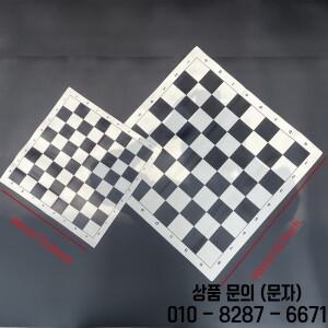 체스 흑백 바둑판 34/50cm 휴대용 롤링 소프트 PU 게임 액세서리 표준 엔터테인먼트