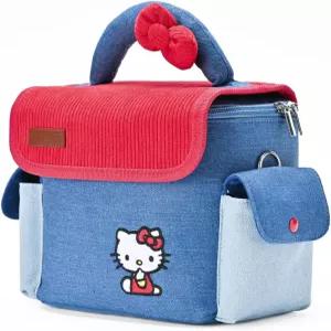 Kuitmor 카메라 가방 DSLR/SLR/미러리스 크로스바디 숄더백 후지필름/캐논 호환/소니 수납공간 포함 HLK