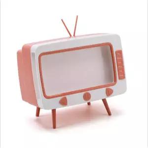재미있는 귀여운 티슈 박스 홀더 레트로 TV 화장지 냅킨 커버 귀엽고 실용적인 휴대폰 탐폰 욕실 주방