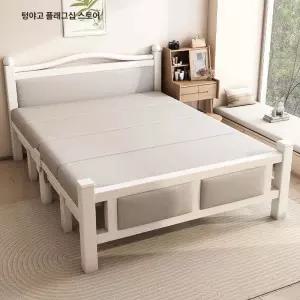 프레임 평상형 철제 슈퍼싱글 매트리스 기숙사 원룸 깔판