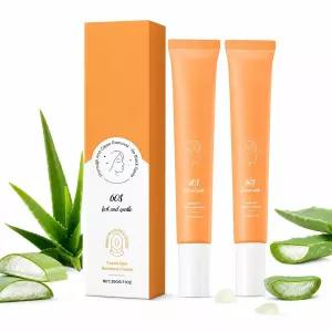2PCS 페이셜 제모 크림 여성용 순하고 빠른 제모제 60년대 윗입술 얼굴 바디용 매끄러운 결과 민감성