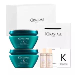 케라스타즈 선물 세트 라피스테 헤어 마스크 200ml X2