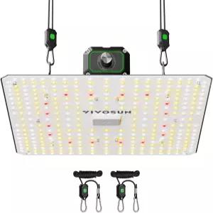 비보선 루마라이트 100W LED 성장 조명 풀 스펙트럼 식물 스마트 디머블 및 실내 묘목 채소 블룸용 고PPFD