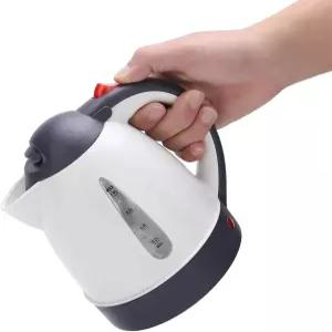 자동차 전기 주전자 휴대용 1000ml 12V 여행용 트럭 온수기 병 차 커피 만들기 자율주행 투어에 적합