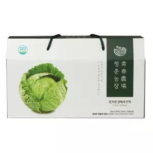청춘농장 정직한 양배추진액즙 30p 2.7L 1개
