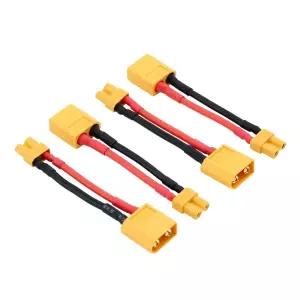 4pcs 남성 XT60에서 여성 / 커넥터 어댑터 16awg 5cm 와이어 포함 BDHI90