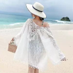자수 캐주얼 데일리 여름 여성 면혼방 오버핏 네추럴 로브