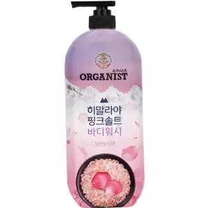 촉촉한 바디 워시 900ml 펌프형 대용량 바디 워시 900ml 핑크솔트 로즈향