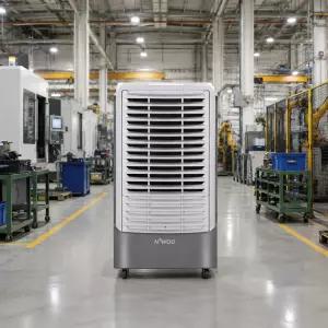 나우이엘 대용량 산업용 제습기 공장 창고 업소용 자연배수 182L NED-182N