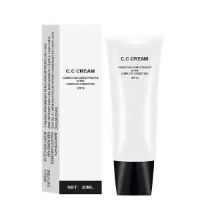 피부 톤 조절 CC 크림 SPF 50 2022 신제품 화장품 성숙한 위한 색상 보정 자가 조정 내추럴 컬러