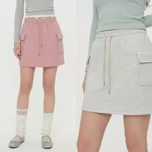 [라일리여성의류] Rly 여성 트레이닝 카고 스커트 밴딩 추리닝 치마 4
