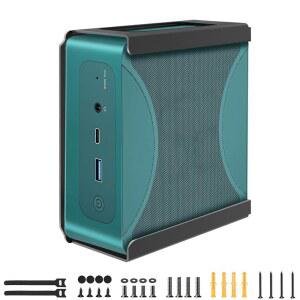Beelink SER7, SER7 MAX 미니 PC, 메탈 쉬운 설치, 마운트, 호환되는 블랙 베사/벽/책상 아래와 PC