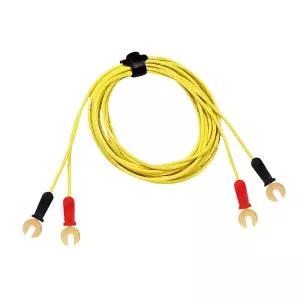 CDPMWVC 6피트 턴테이블 접지 와이어 2팩 18AWG 구리 안티 험 기술 오디오 테크니카 파이오니어
